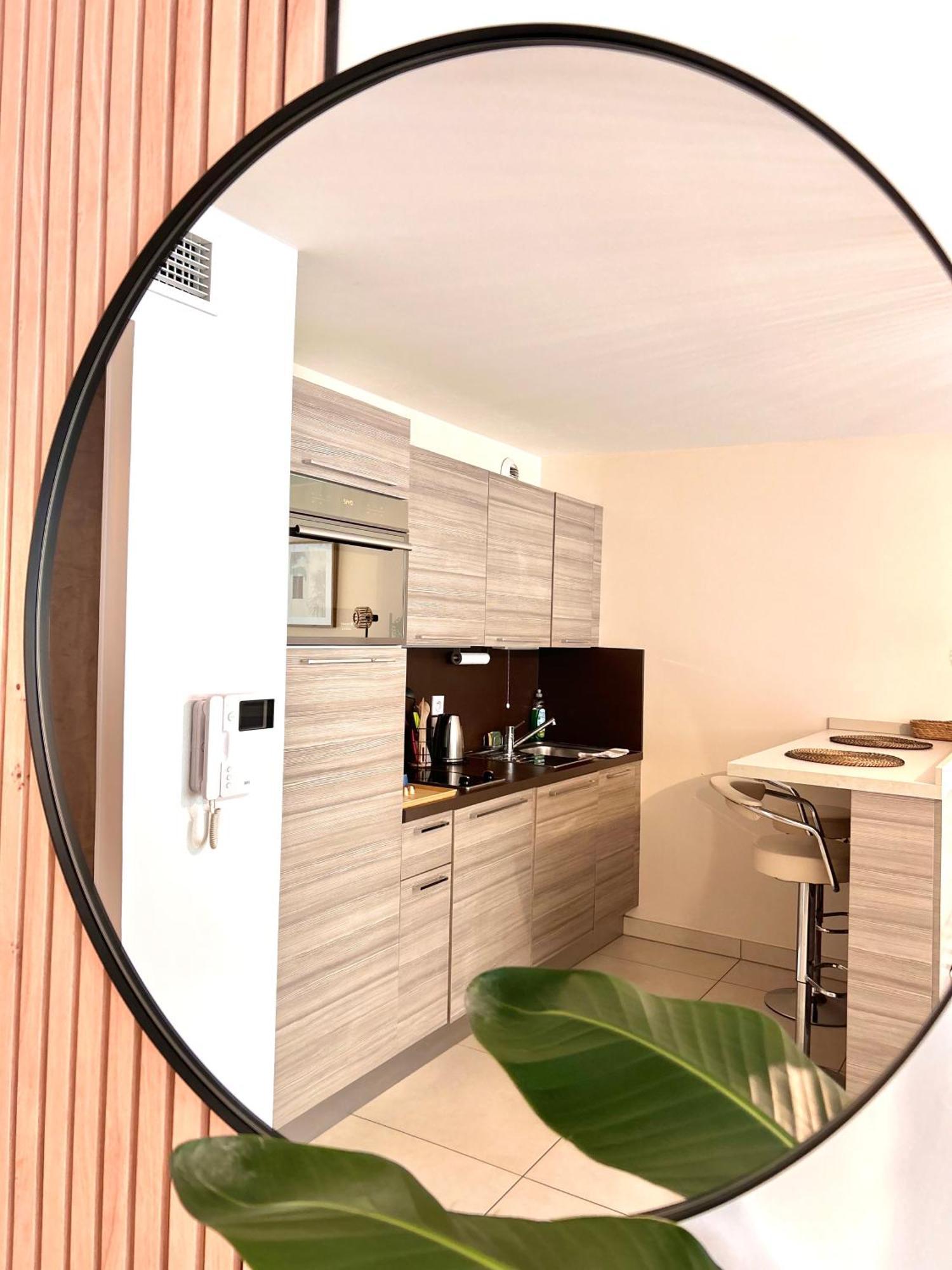 Studio Neuf - Portes De Monaco - Confort - Wifi - Clim 외부 사진