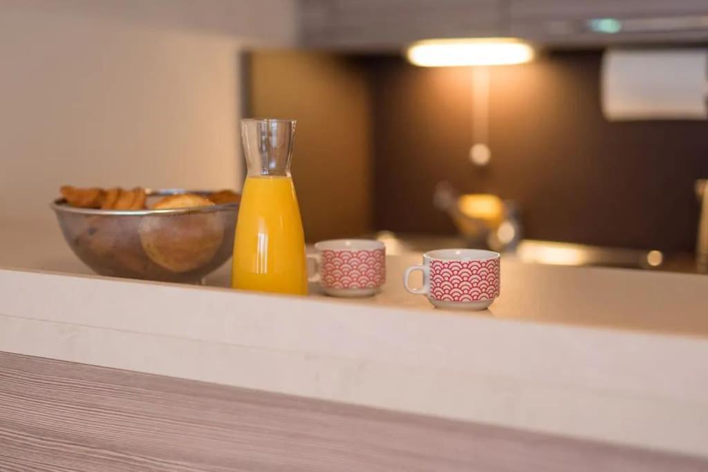 Studio Neuf - Portes De Monaco - Confort - Wifi - Clim 외부 사진